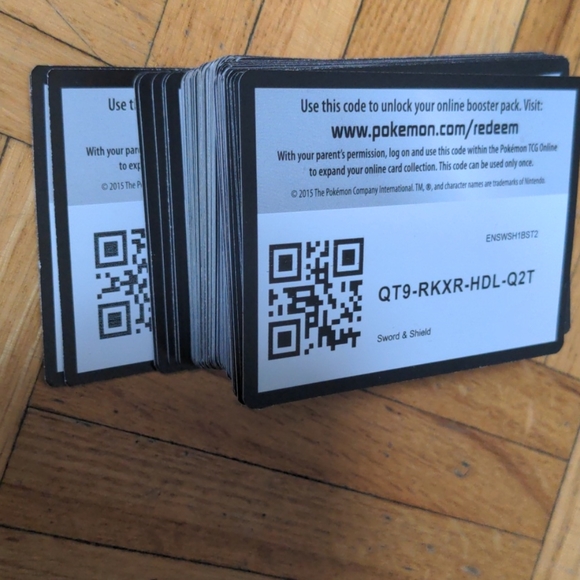 108 pokemon QR Code cards - Picture 2 of 2